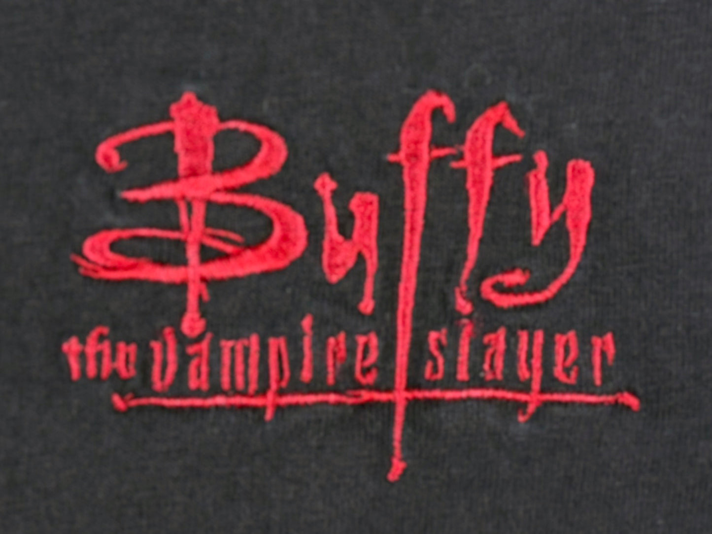 Buffy The Vampire Slayer Embroidered T-Shirt
