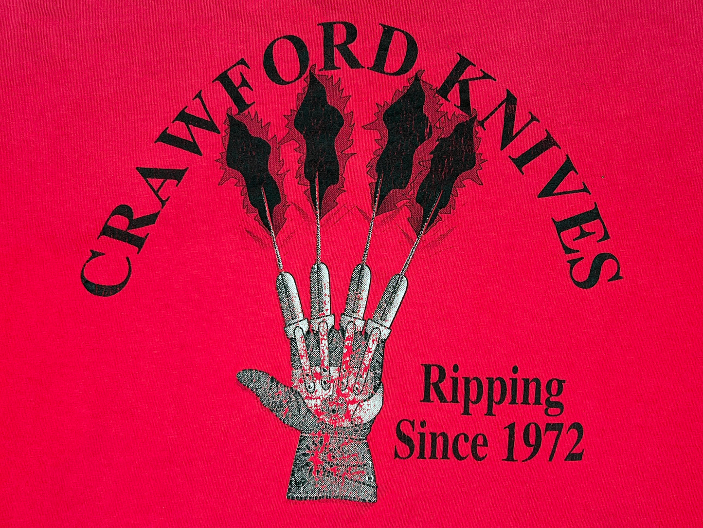 Freddy Krueger Crawford Knives Pocket T-Shirt