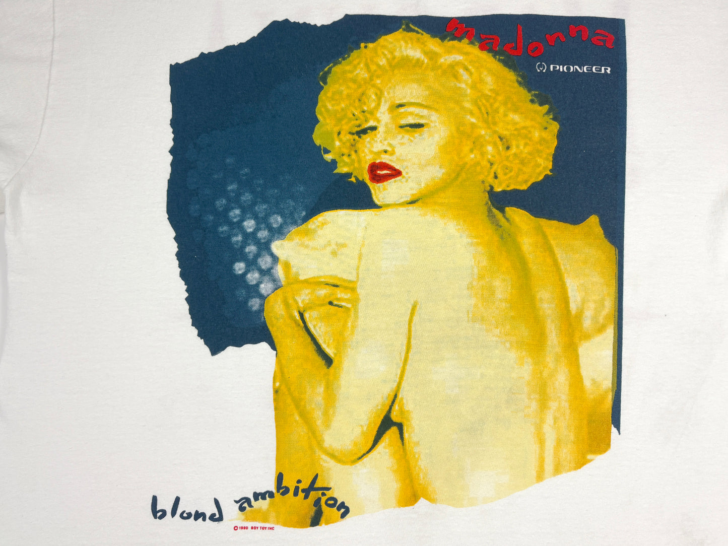 Madonna 'Blond Ambition' Tour 1990 Euro T-Shirt