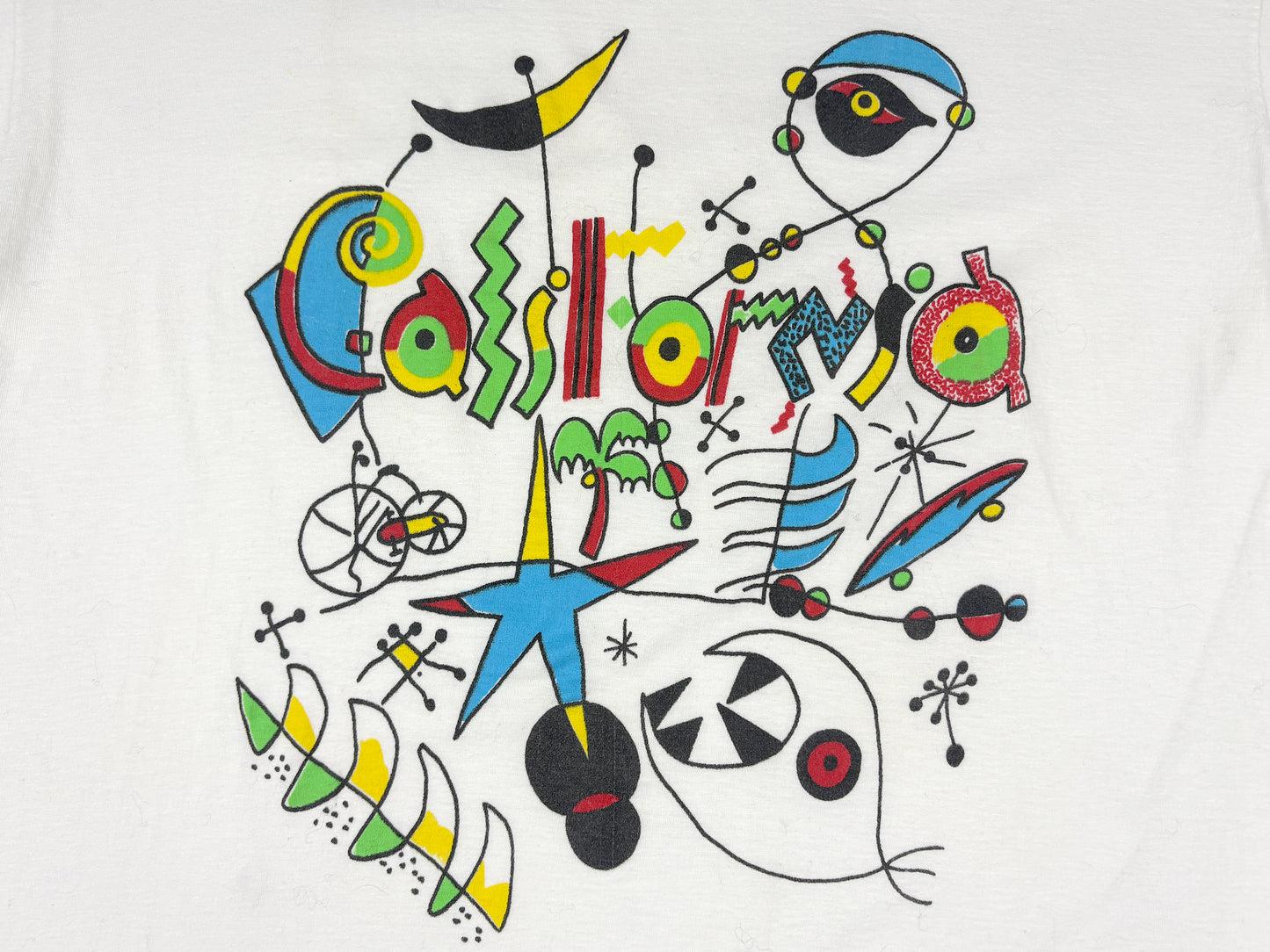 Joan Miro Style California Tourist T-Shirt