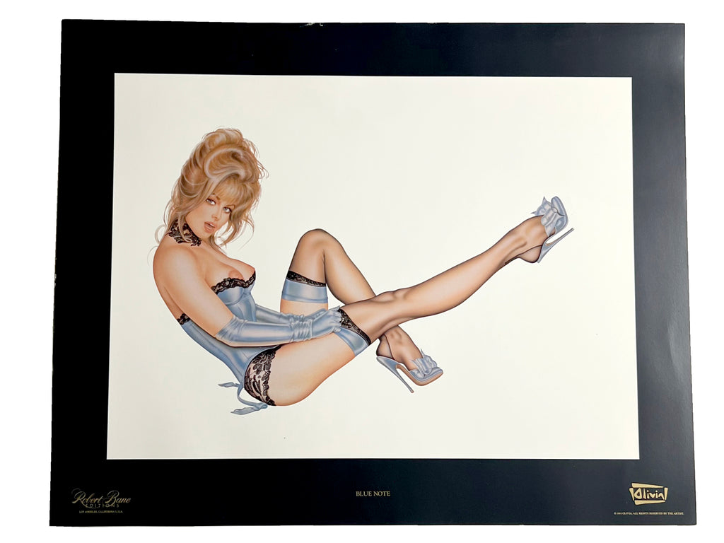 Olivia DeBerardinis 'Blue Apron' Print Poster