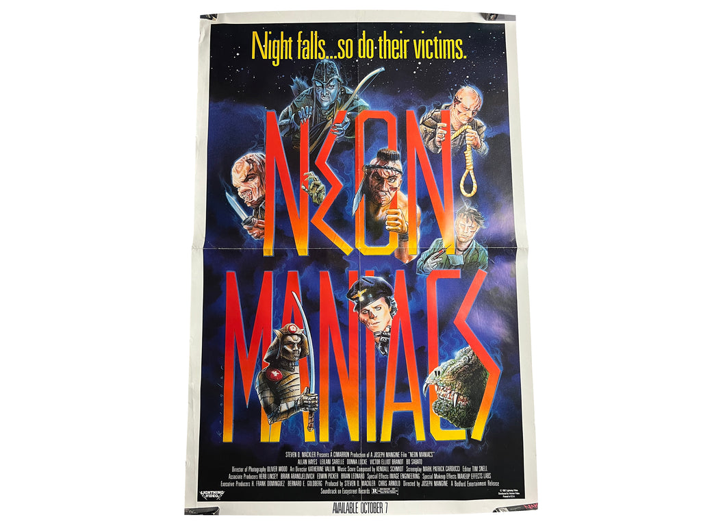 Neon Maniacs Poster