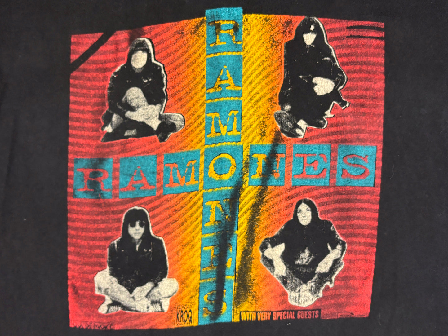 Ramones Final Concert 1996 KROQ T-Shirt