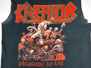 Kreator 'Pleasure To Kill' Sleeveless T-Shirt