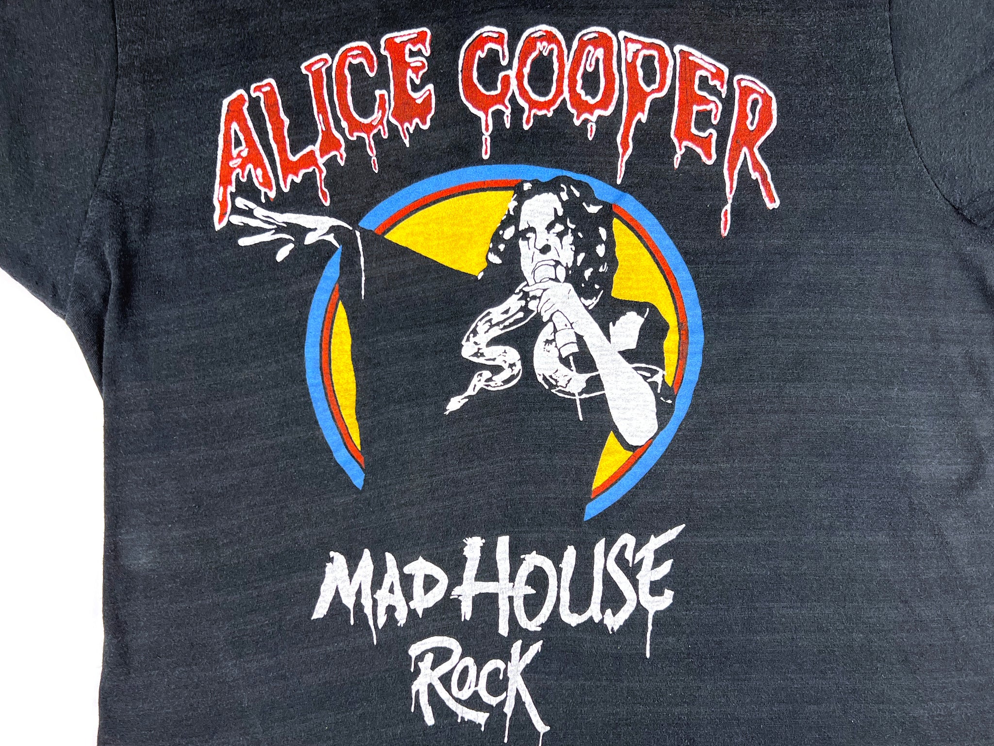 Alice Cooper 'Mad House Rock' 1979 Tour T-Shirt