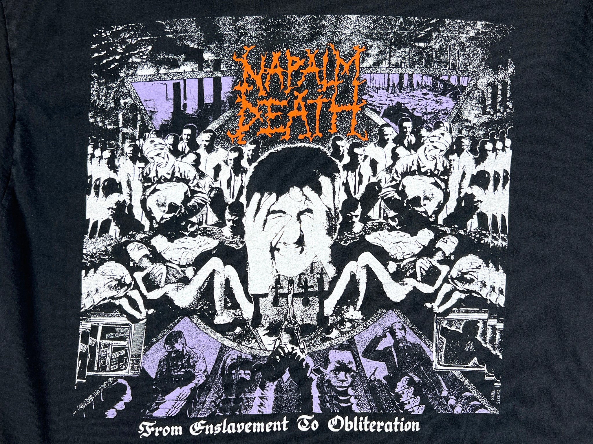 Napalm Death 'From Enslavement to Obliteration' T-Shirt