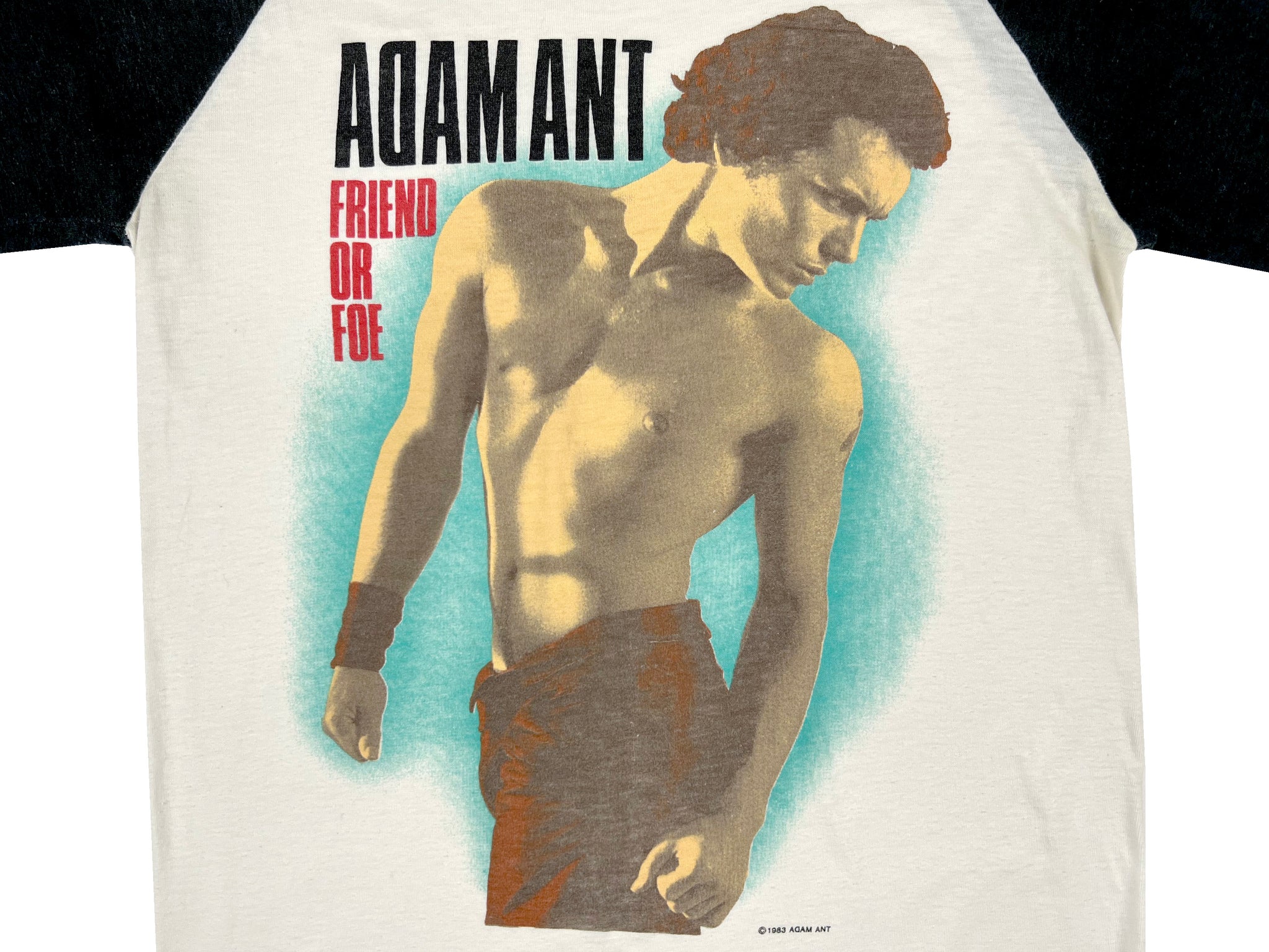 Adam Ant 'Friend or Foe' Raglan T-Shirt