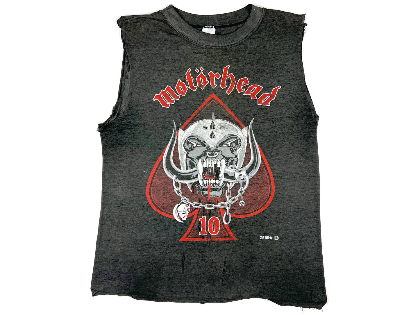 Vintage Motorhead 10th Anniversary Sleeveless T-Shirt