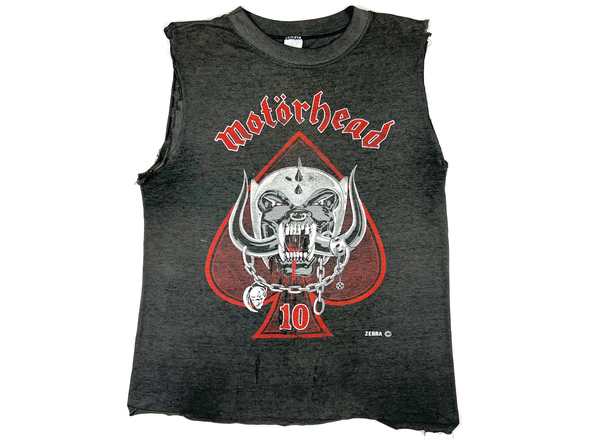 Vintage Motorhead 10th Anniversary Sleeveless T-Shirt