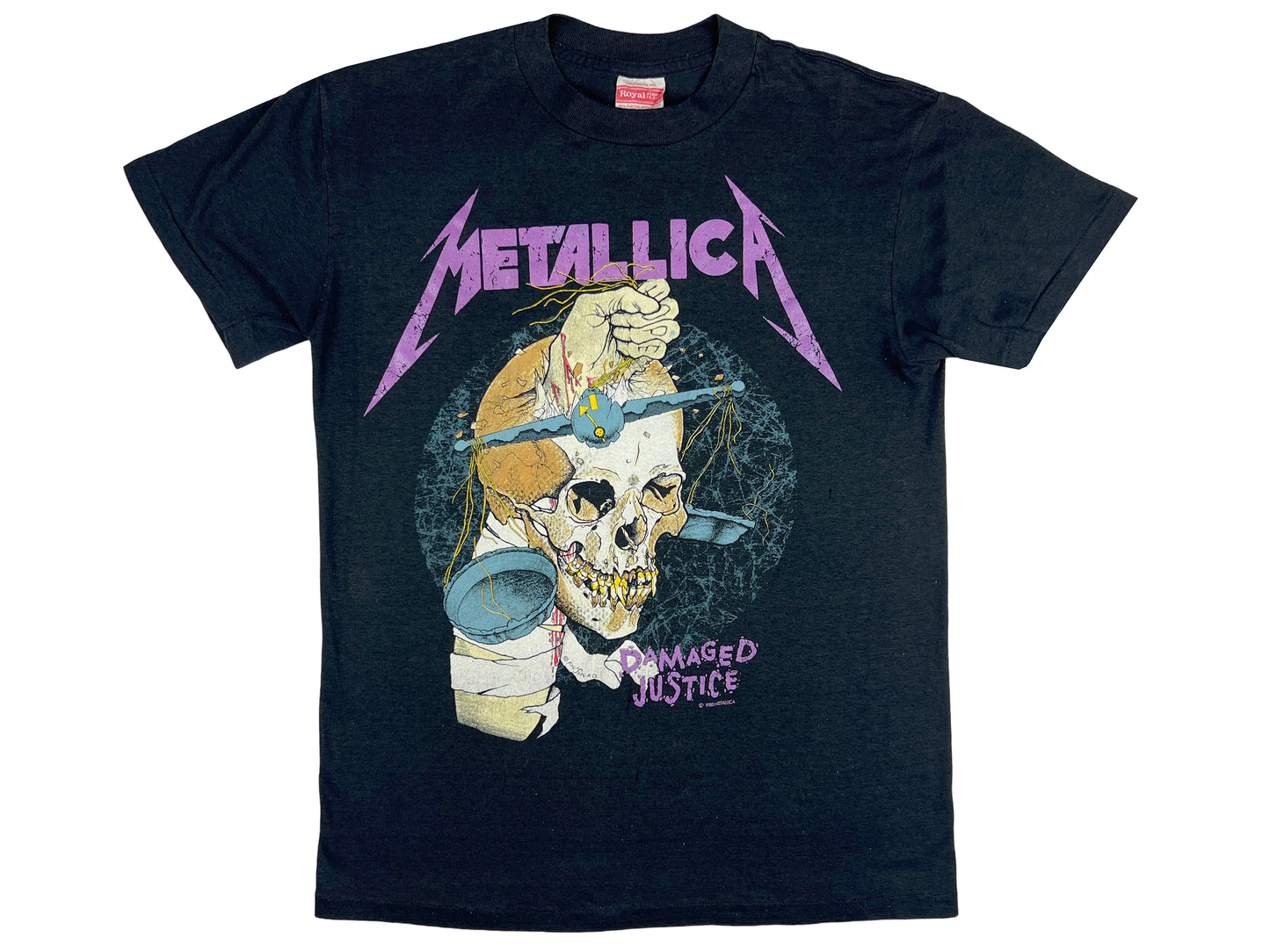 Vintage Metallica Summer 1988 Tour T-Shirt