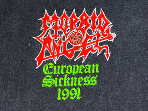 Morbid Angel 'European Sickness' 1991 Tour L/S Shirt