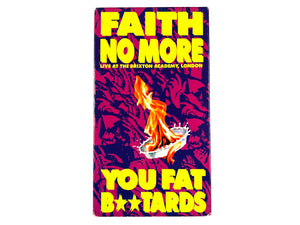 Faith No More 'You F** B**tards' VHS