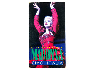 Madonna 'Ciao Italia' VHS