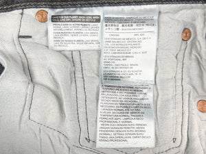 Levis Black 501 Jeans (34" x 32")