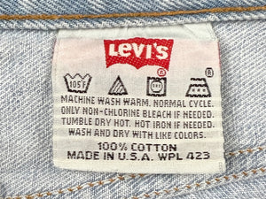 Levis 501 Light Blue Jeans (30" x 32")