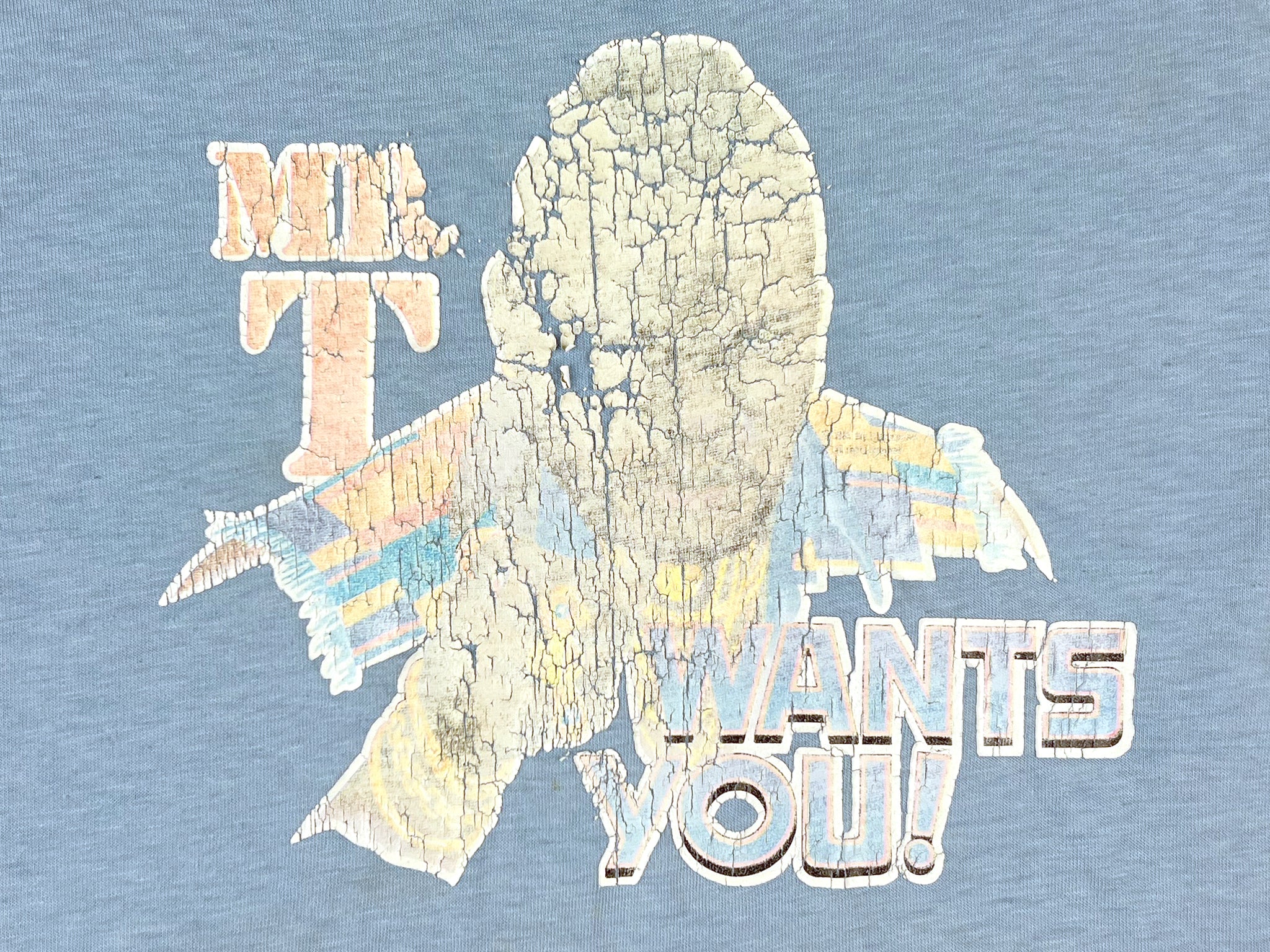 Mr. T Wants You Faded T-Shirt