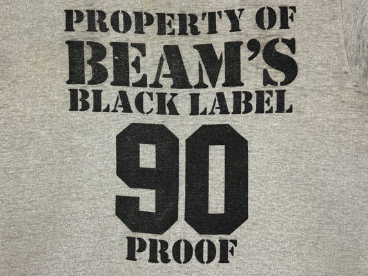 Property Of Jim Beam Black Label Threadbare T-Shirt