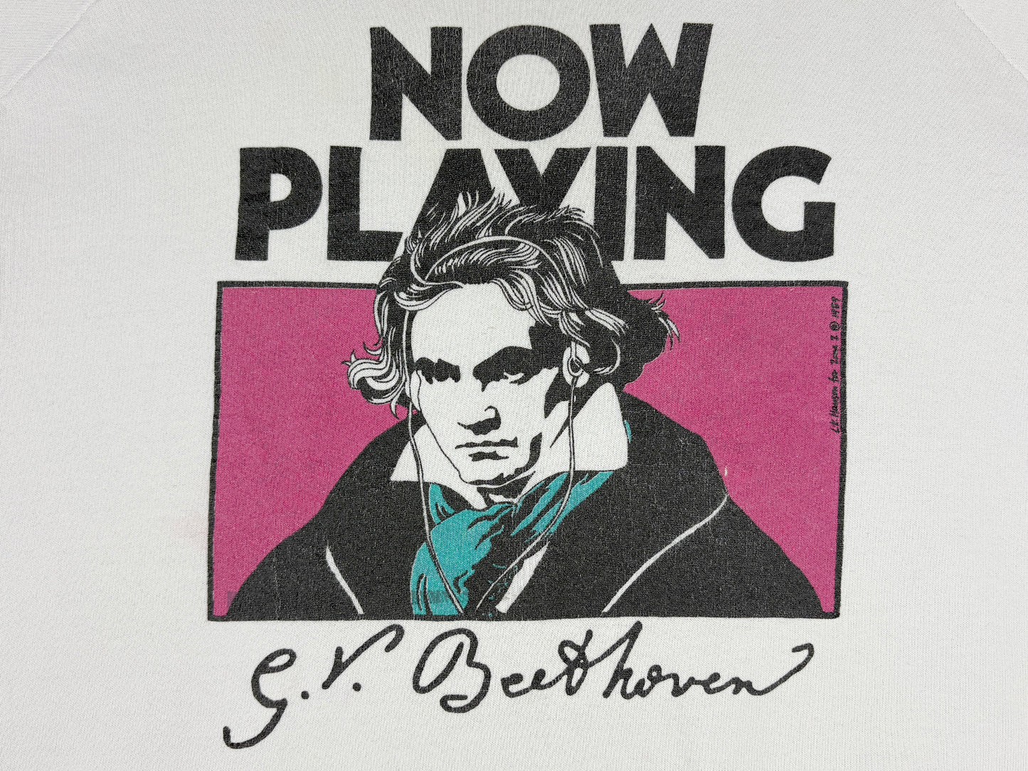 Now Playing Beethoven Sweatshirt