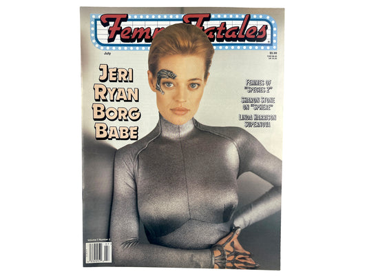 Femme Fatales Magazine Jeri Ryan July 1998