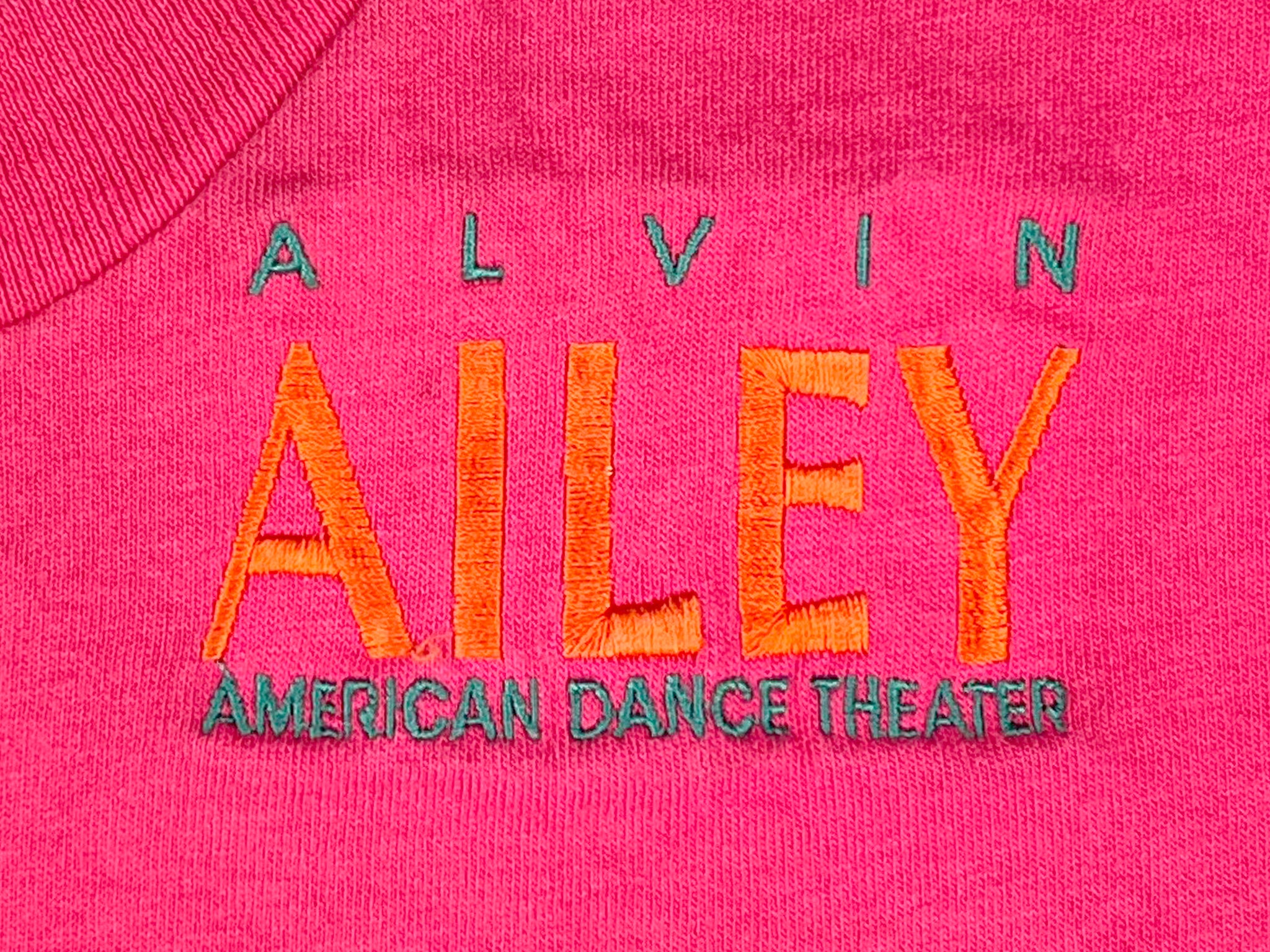 Alvin Ailey Dance Theater Embroidered V-Neck T-Shirt
