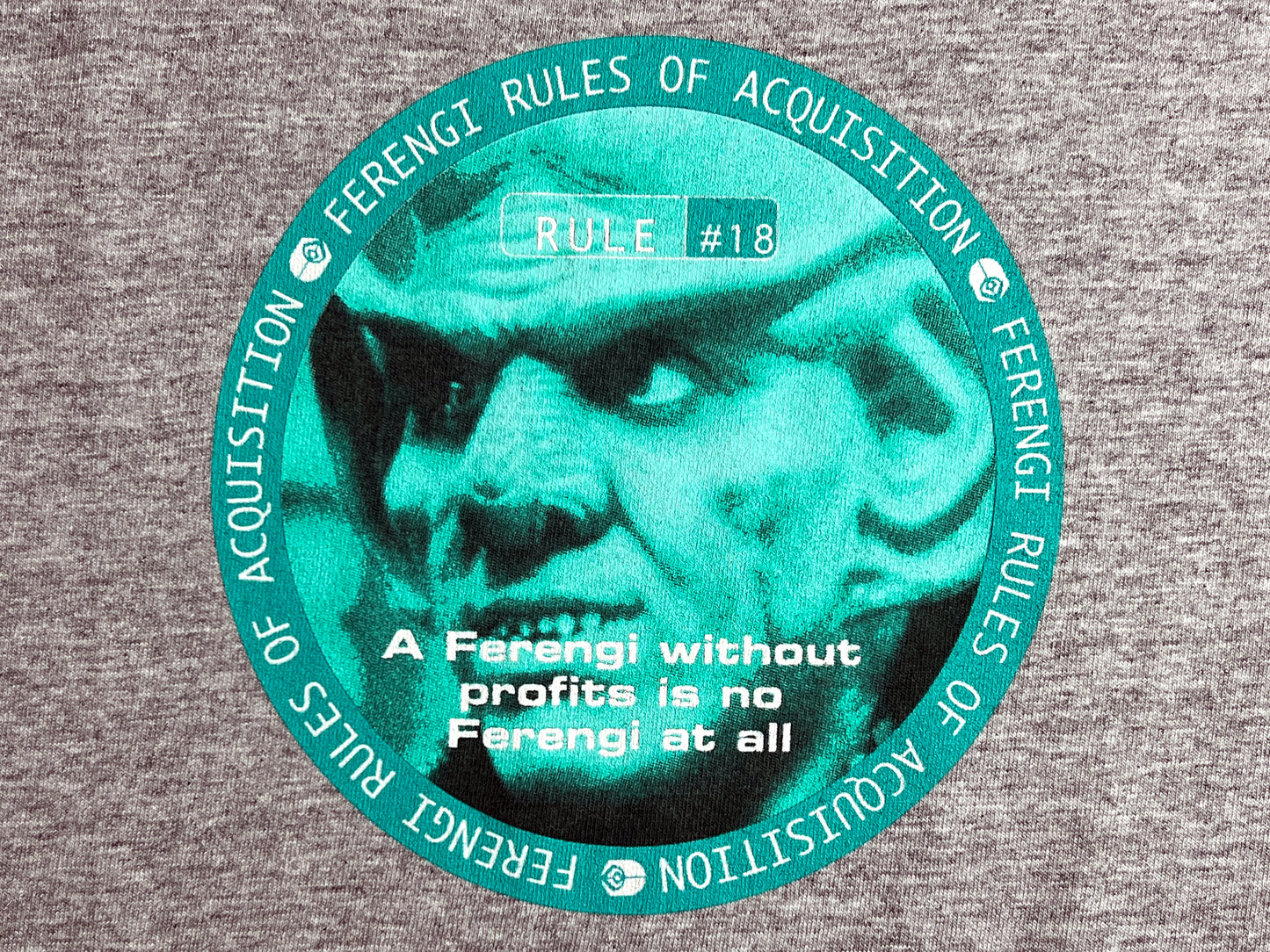 Star Trek Quark Rules of Acquisition T-Shirt