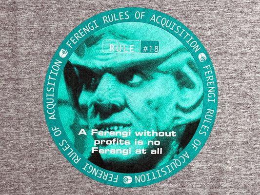 Star Trek Quark Rules of Acquisition T-Shirt