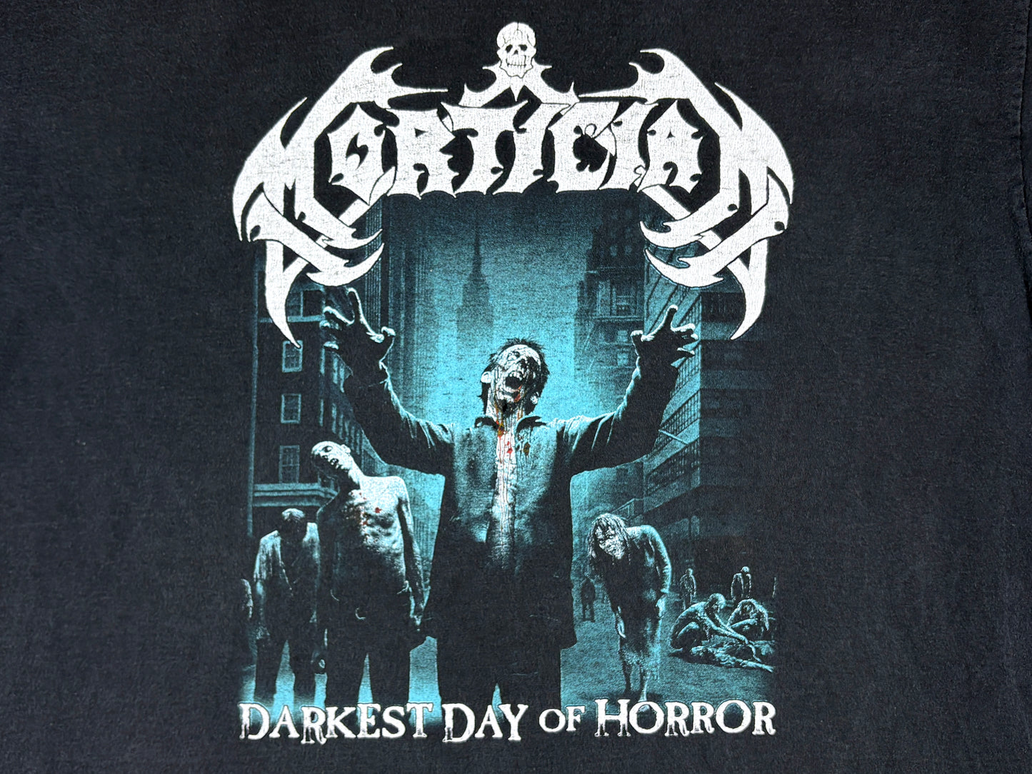 Mortician 'Darkest Day Off Horror' 2002  T-Shirt