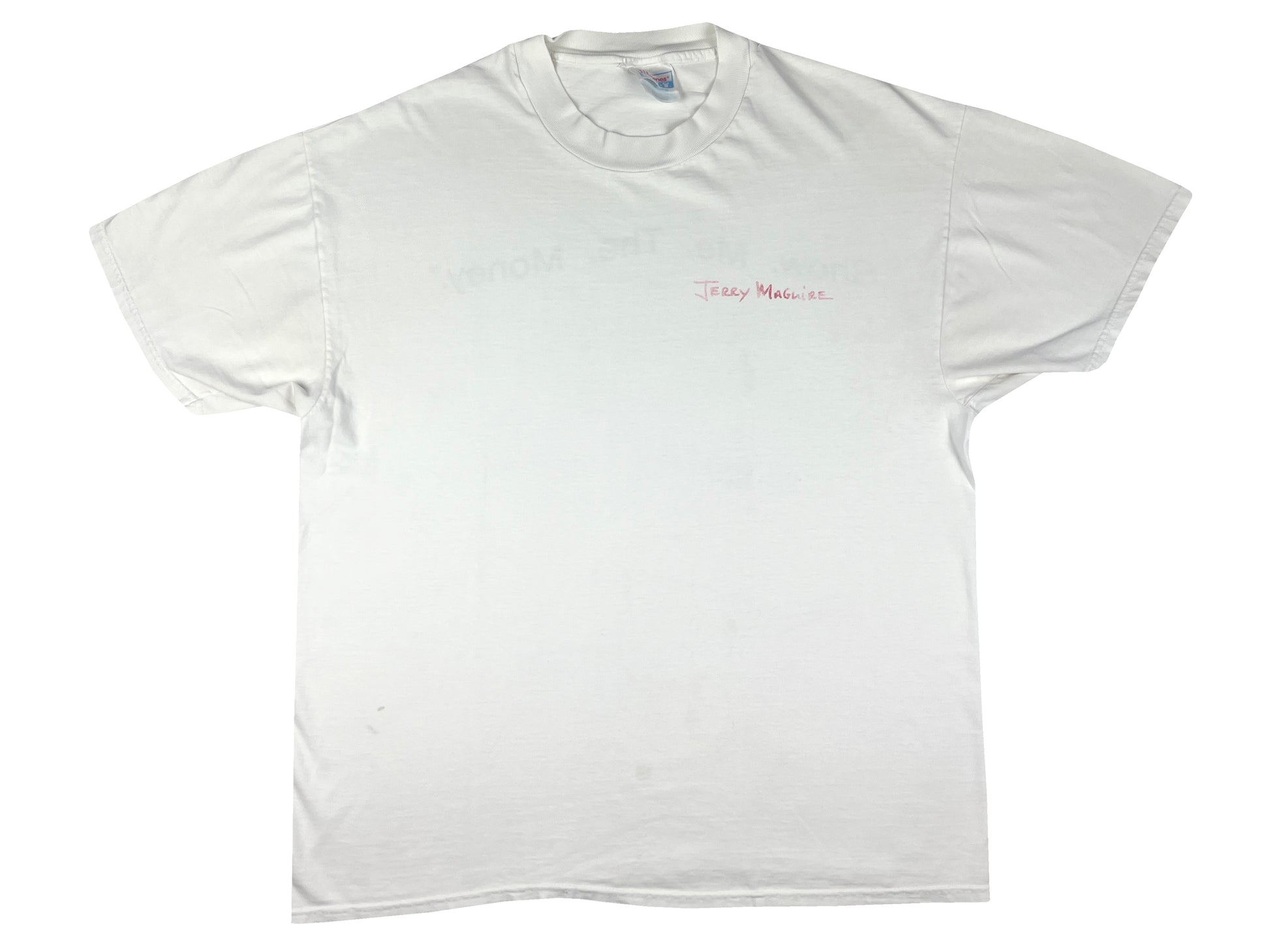 Vintage Jerry MaGuire "Show Me The Money" White T-Shirt Movie 90s Tom Cruise