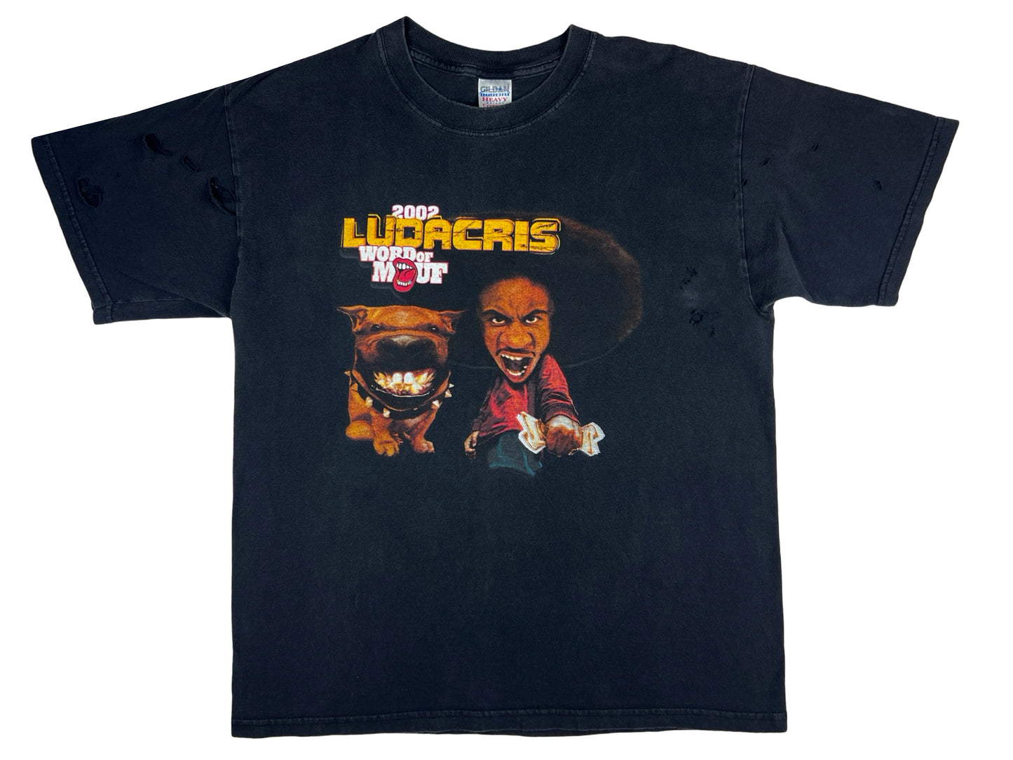 Vintage Ludacris 'Word of Mouf' Black T-Shirt