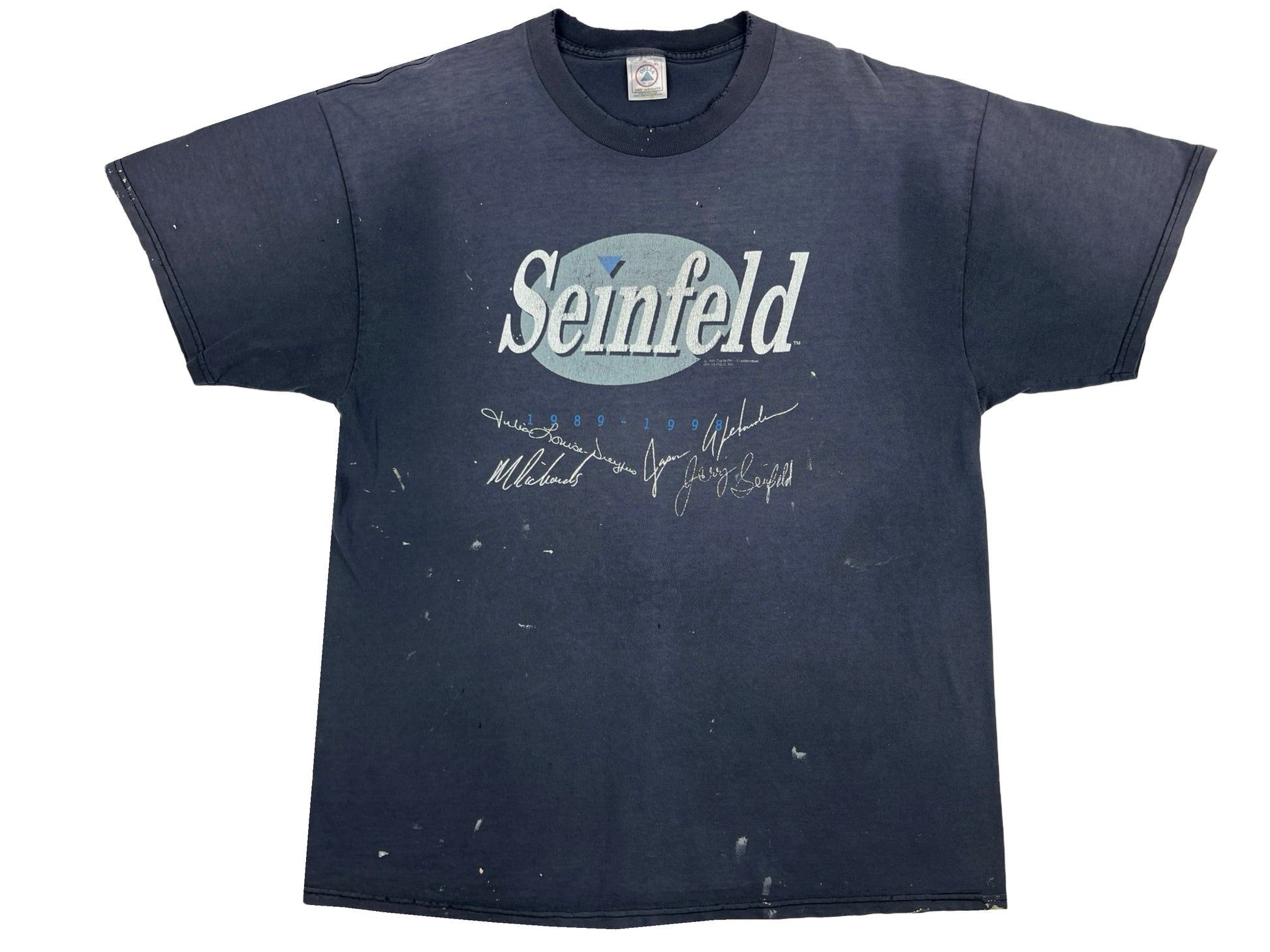 Vintage Seinfeld Memorial Signature T-Shirt