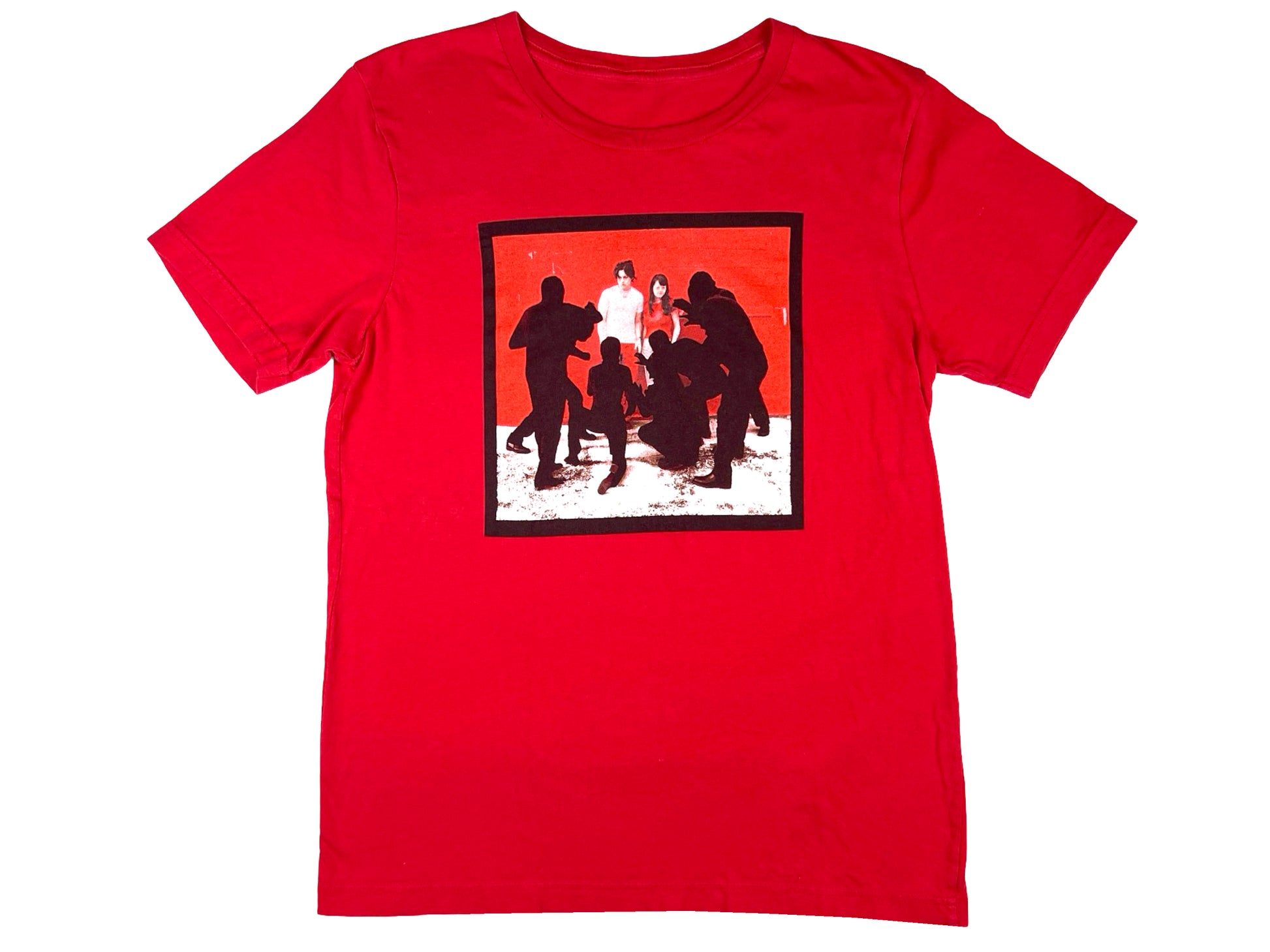 Vintage The White Stripes 'White Blood Cells' 2001 Tour T-Shirt y2k Rock n Roll 