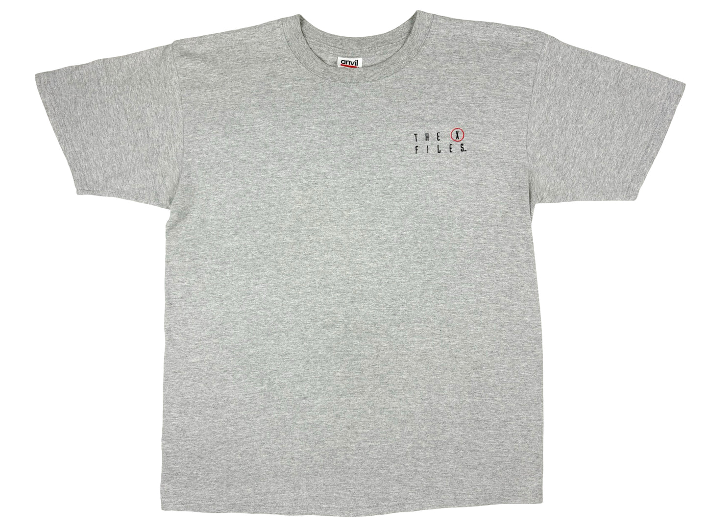 Vintage The X-Files Embroidered Grey T-Shirt