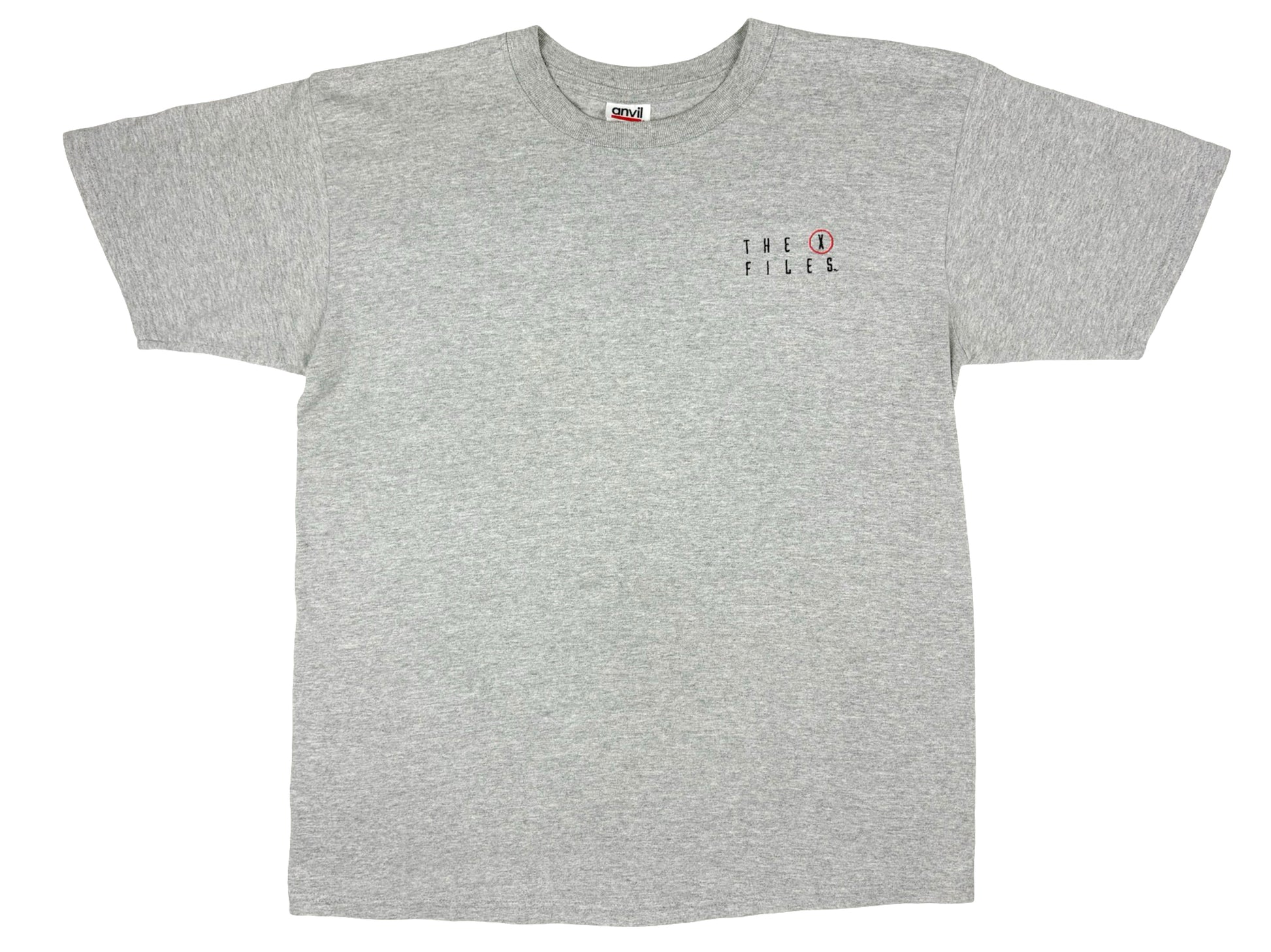 Vintage The X-Files Embroidered Grey T-Shirt