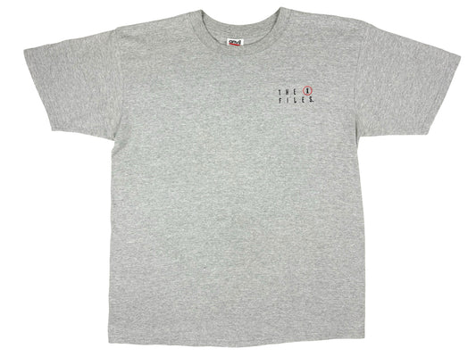 Vintage The X-Files Embroidered Grey T-Shirt