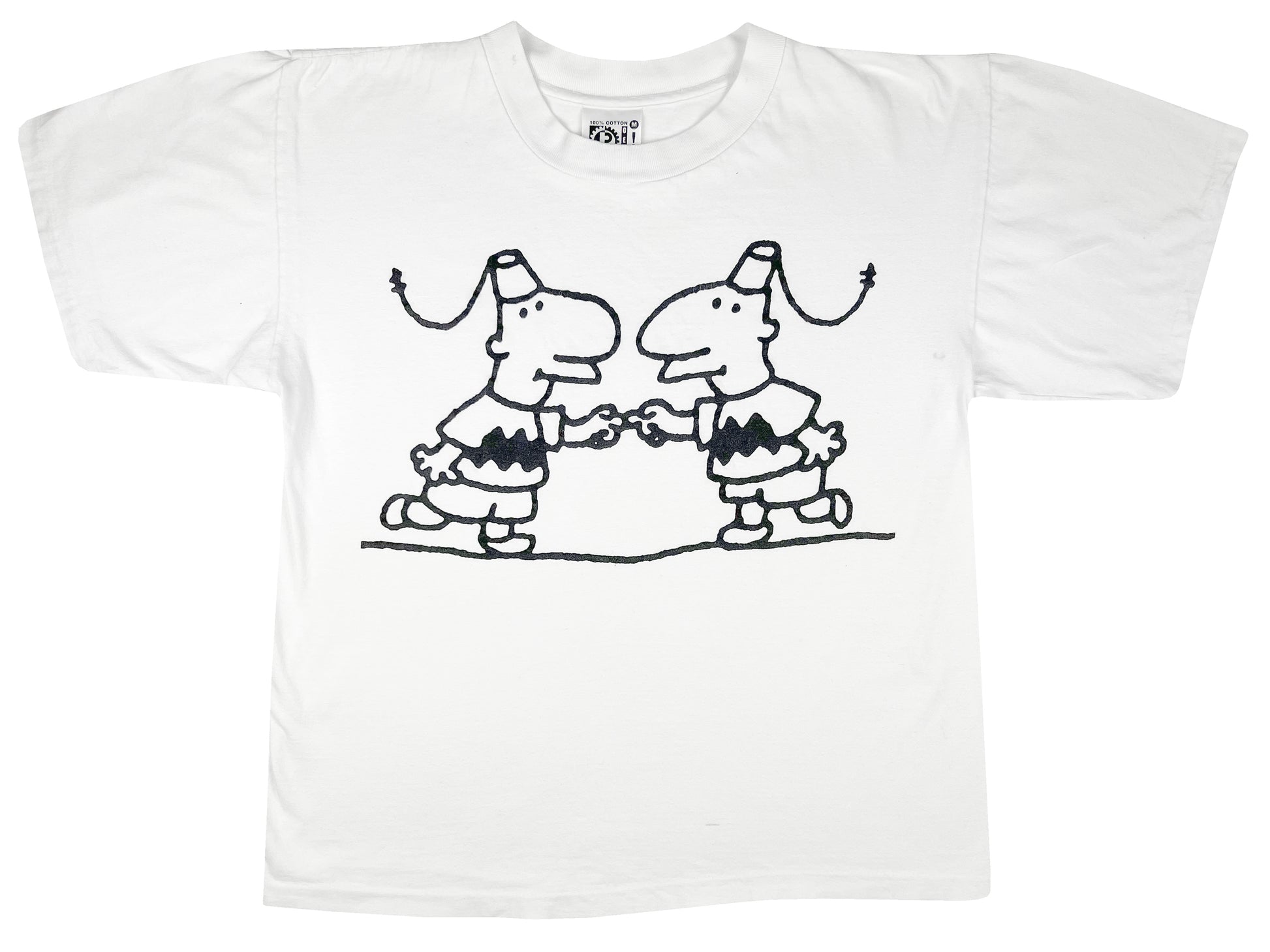 Vintage Matt Groening Akbar & Jeff T-Shirt Gay Couple Life In Hell Comic 80s 90s