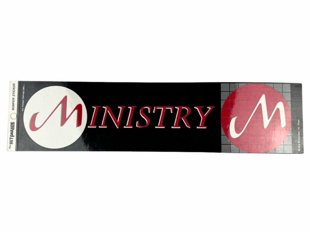 Ministry Bumper Sticker