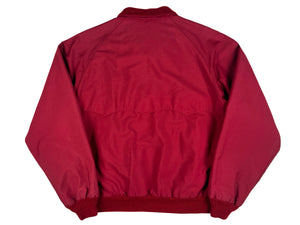 Maroon Plaid Lined Derby Jacket