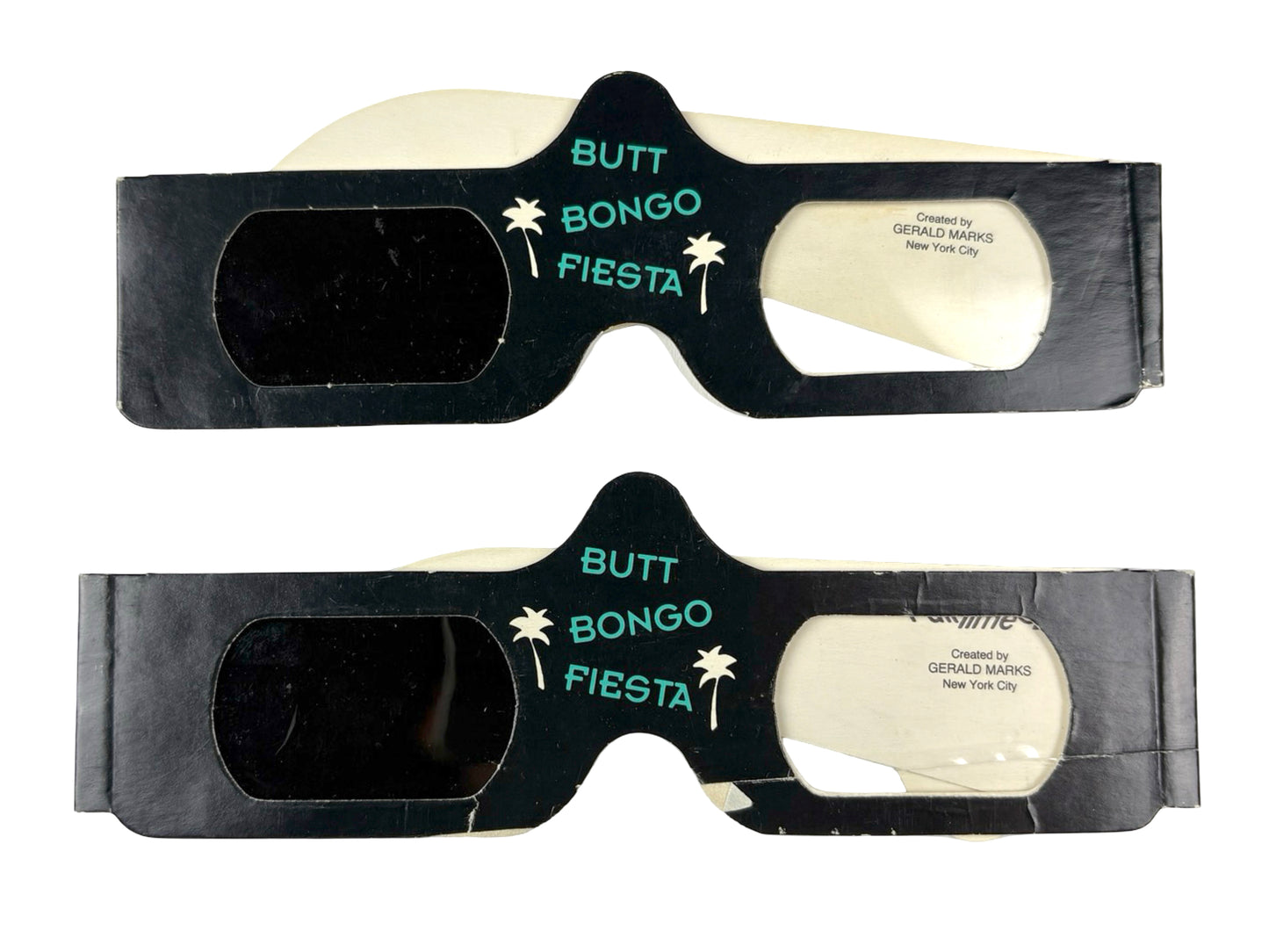 Howard Stern Butt Bongo Fiesta VHS & 3D Glasses