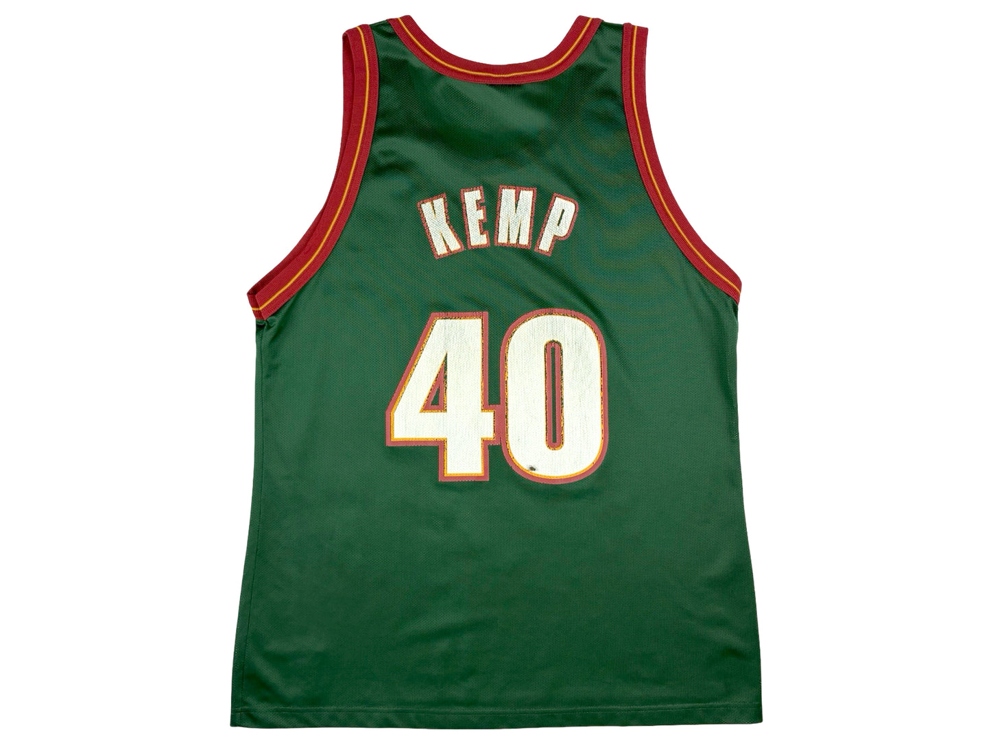 Vintage Champion Seattle Super Sonics Shawn Kemp Jersey