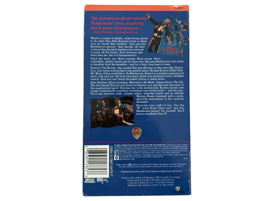 Beetlejuice VHS