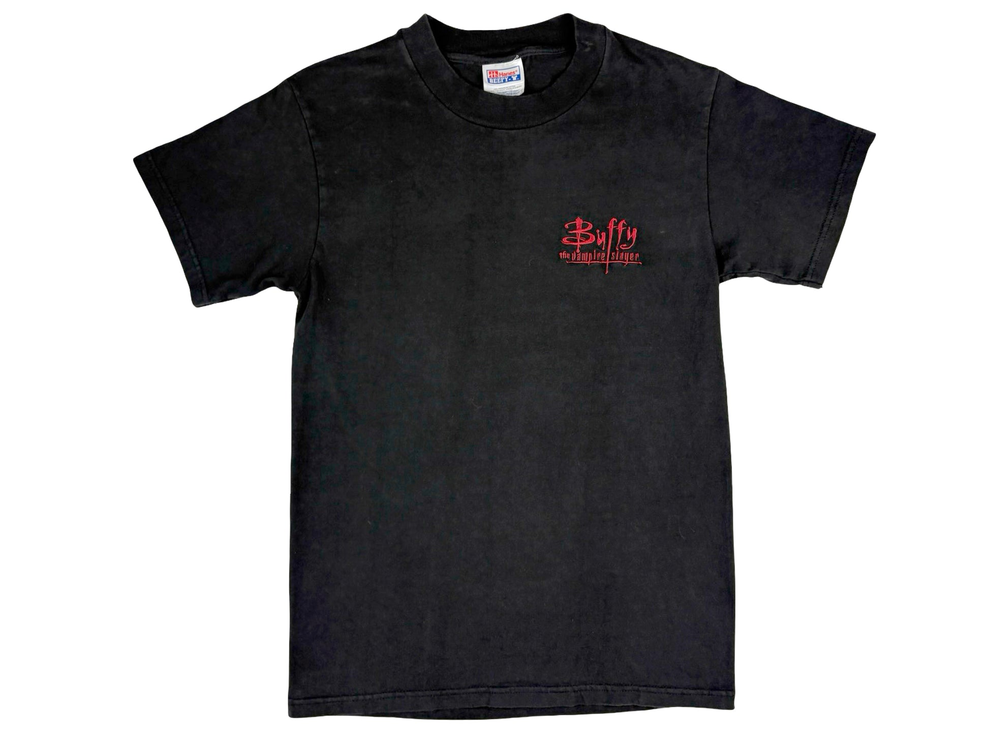 Vintage Buffy The Vampire Slayer Embroidered T-Shirt TV Show 90s y2k