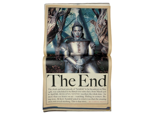 Rolling Stone Magazine Seinfeld May 1998