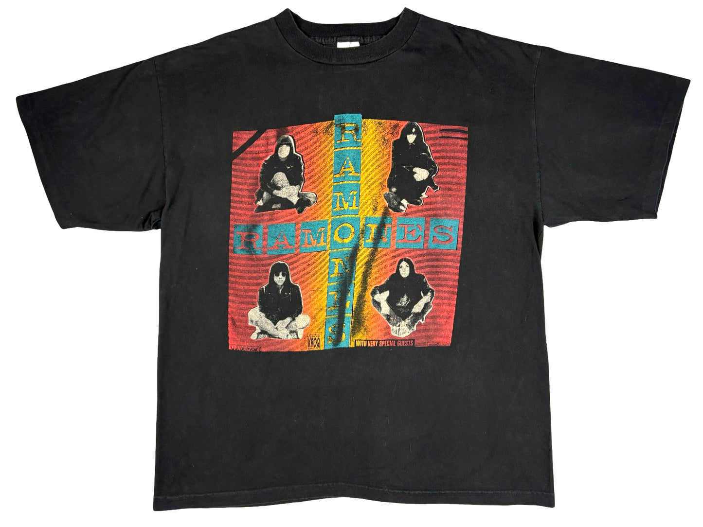 Vintage Ramones Final Concert 1996 KROQ T-Shirt