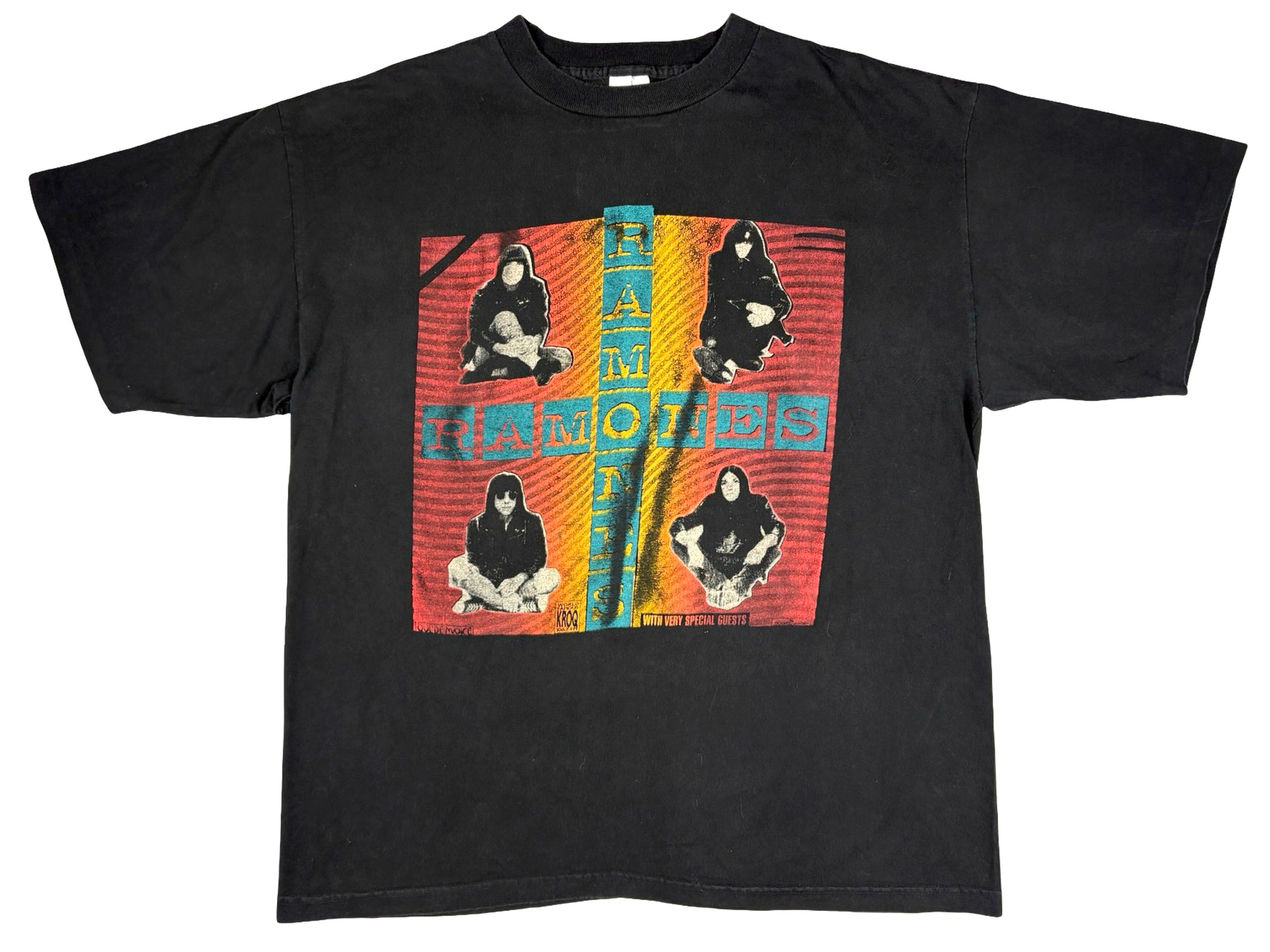 Vintage Ramones Final Concert 1996 KROQ T-Shirt