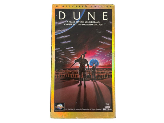 Dune Widescreen Edition VHS