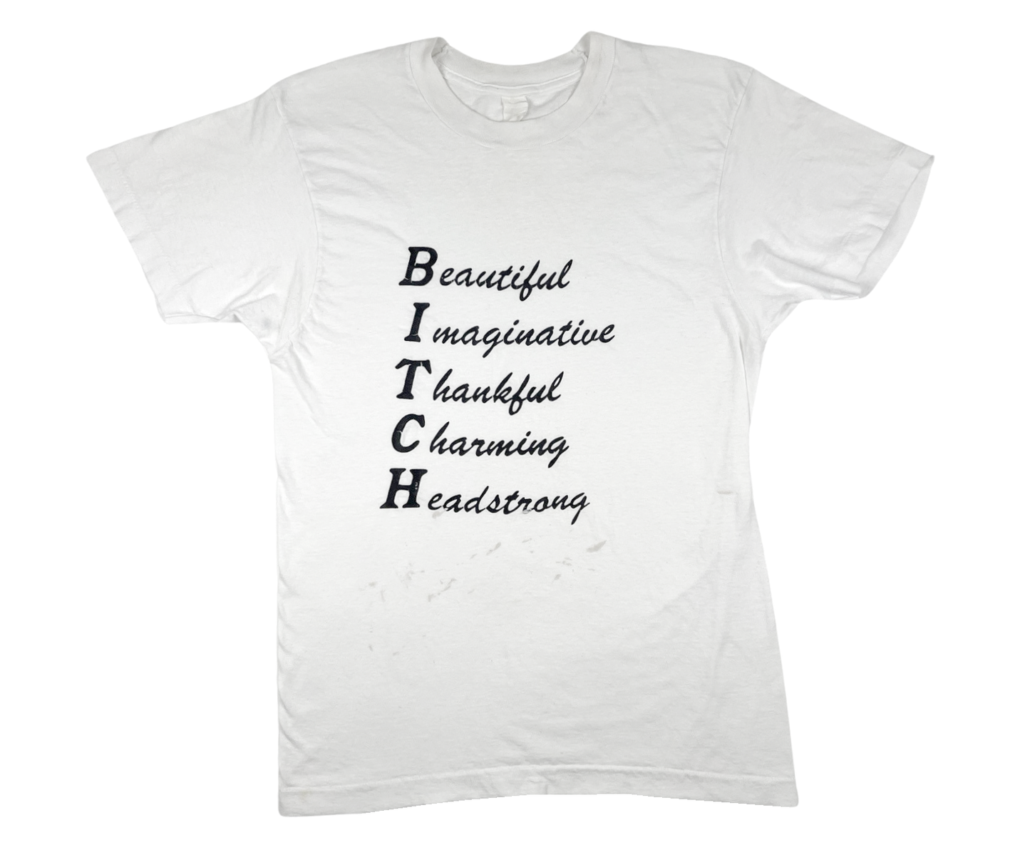 Bitch Slogan T-Shirt