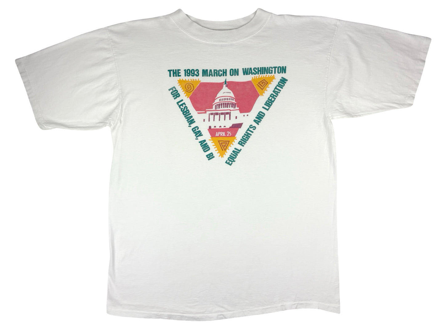 Vintage Lesbian & Gay March on Washington DC 1993 T-Shirt