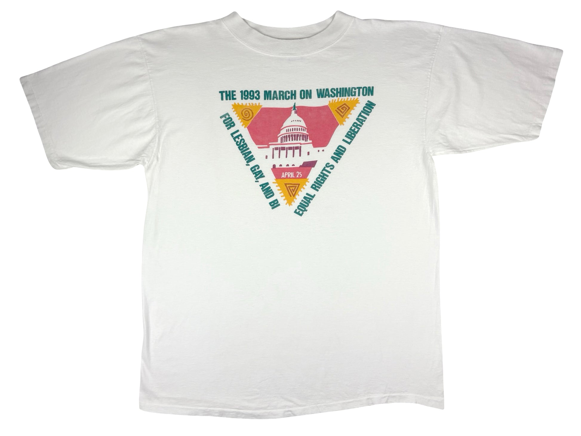 Vintage Lesbian & Gay March on Washington DC 1993 T-Shirt