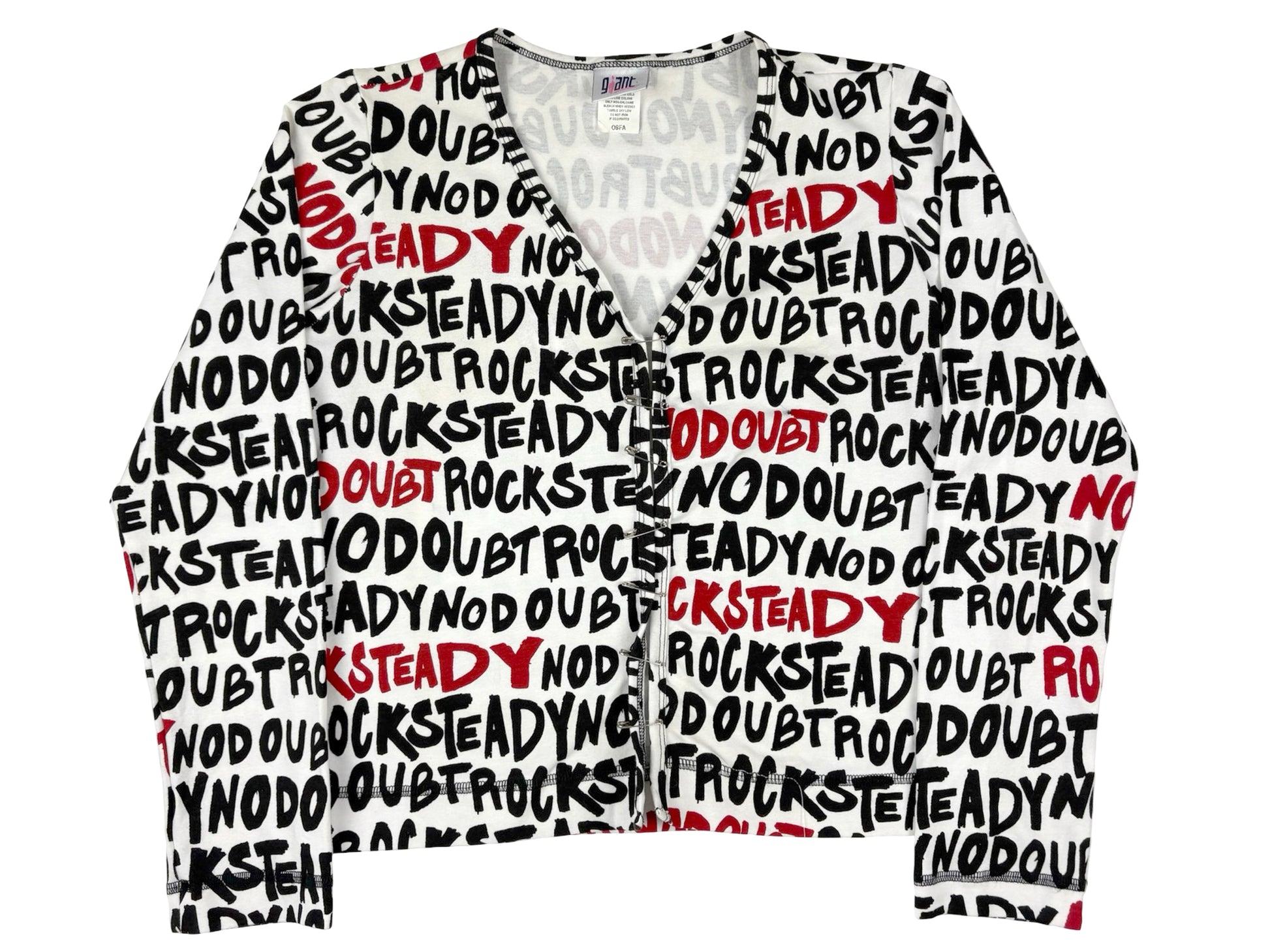 Vintage No Doubt 'Rock Steady' Stephen Sprouse Shirt