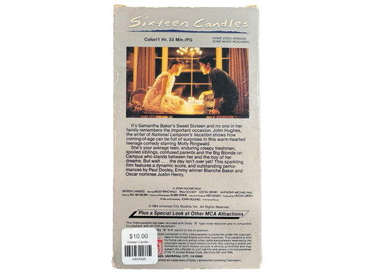 Sixteen Candles VHS